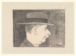 Autoritratto da Samuel Jessurun de Mesquita (signed by artist)