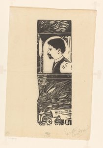 Autoritratto da Samuel Jessurun de Mesquita (signed by artist)