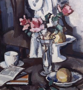 Natura morta con rose rosse, c.1931 da Samuel John Peploe