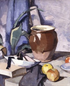 Il vaso marrone da Samuel John Peploe