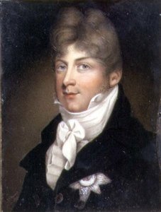 Ritratto miniatura di Augusto, Duca di Sussex da Samuel John Stump