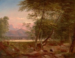 North Conway, New Hampshire, 1852 da Samuel Lancaster Gerry