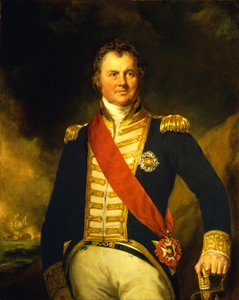 Ammiraglio Sir Edward Thornborough (1754-1834) da Samuel Lane