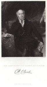 Ritratto di Sir Charles Mansfield Clarke da Samuel Lane