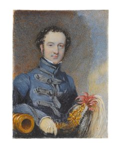 Capitano William Siborne, circa 1830 da Samuel Lover