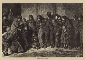 Senzatetto e Affamati da Samuel Luke Fildes