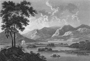 Winnandermere - Lago, 1784 da Samuel Middiman