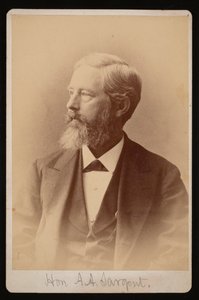 Ritratto di Aaron Augustus Sargent da Samuel Montague Fassett