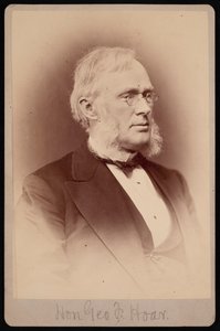 Ritratto di George Frisbie Hoar da Samuel Montague Fassett