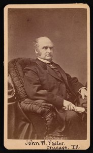 Ritratto di John Wells Foster, 1815-1873, tra il 1872 e il 1873
