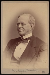 Ritratto di Lyman Trumbull 1813-1896, 1877 da Samuel Montague Fassett