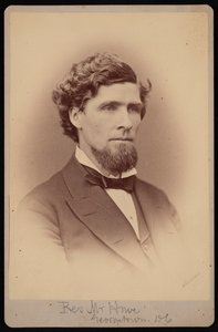 Ritratto del Reverendo Howe, tra il 1876 e il 1880 da Samuel Montague Fassett