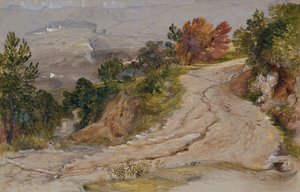 Una strada di montagna in Italia da Samuel Palmer