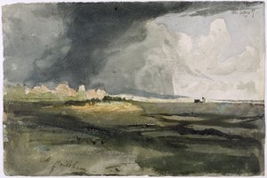 A Hailsham, Sussex: Una tempesta in arrivo, 1821