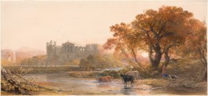 Sera in Italia—la Villa Deserta da Samuel Palmer