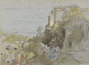 Città Collinare Italiana da Samuel Palmer