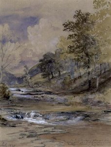 Sul fiume Machwy, Galles da Samuel Palmer