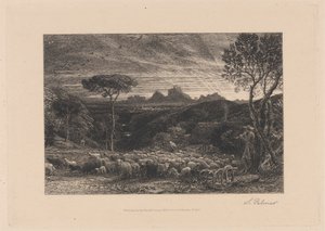 Aprire il recinto da Samuel Palmer