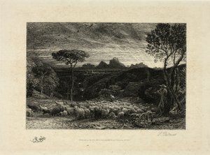 Apertura della piega da Samuel Palmer