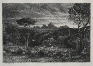 Aprire il gregge, 1880