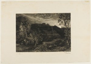 Il campanaro da Samuel Palmer
