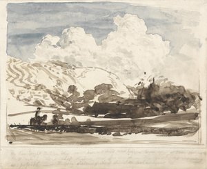 La nuvola luminosa da Samuel Palmer