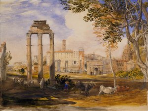 Il Foro, Roma, 1837