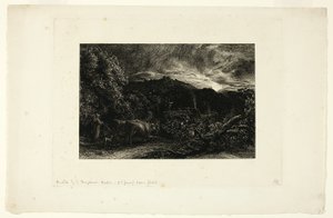 Il mandriano da Samuel Palmer