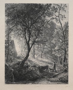 Il cottage del pastore da Samuel Palmer