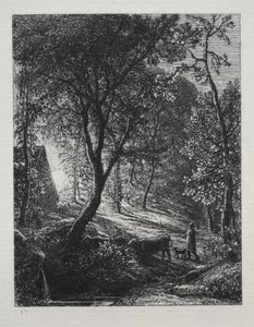 Il cottage del pastore da Samuel Palmer