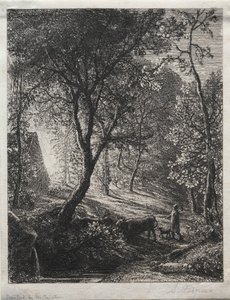 Il cottage del pastore da Samuel Palmer