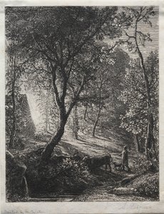 Il cottage del pastore da Samuel Palmer