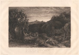La stella del ritorno a casa da Samuel Palmer
