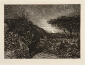 La torre solitaria da Samuel Palmer