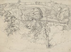 Il cottage primitivo, Shoreham da Samuel Palmer