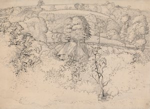 Il Cottage Primitivo, Shoreham da Samuel Palmer