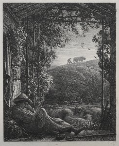 Il pastore dormiente, 1857