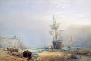Una mattina nebbiosa sulla costa del Devon, 1853