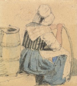 Contadina seduta da Samuel Prout