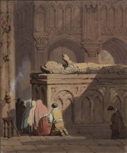 Interno di chiesa da Samuel Prout