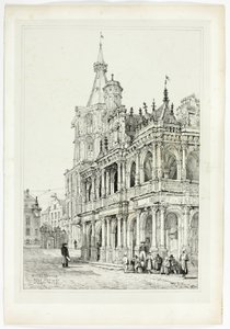 Hotel de Ville, Cologne da Samuel Prout