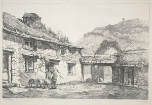 Lynmouth, 1819 da Samuel Prout