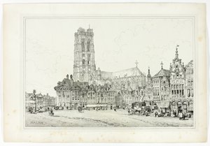Maline, da Facsimili di schizzi realizzati nelle Fiandre e in Germania da Samuel Prout