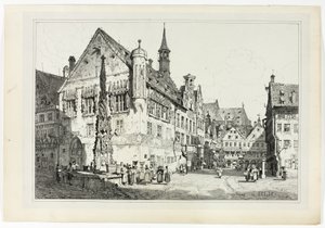 Rath Haus, Ulm da Samuel Prout