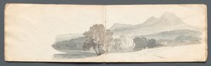 Taccuino: Colline di Eildon da Samuel Prout
