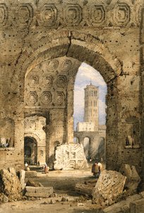Tempio della Pace, Foro Romano da Samuel Prout