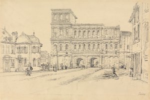 La Porta Nigra, Treviri da Samuel Prout