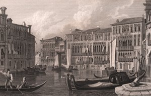 Veduta del Canal Grande di Ca