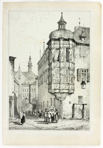 Wurzburg, da Facsimili di schizzi fatti nelle Fiandre e in Germania da Samuel Prout