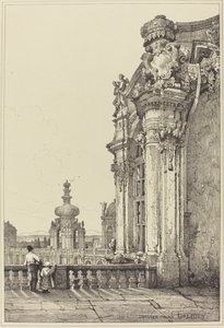 Palazzo Zwinger, Dresda da Samuel Prout